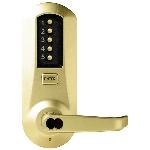 Simplex5066WLPushbutton Mortise Lock w/ Winston Lever 2-3/4 in. Backset Combination Entry-Key Ov