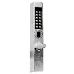 SimplexE3066Narrow Stile Electronic Pushbutton Lock w/ Mortise Deadbolt