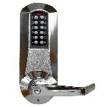 SimplexE52_MRTE-Plex Electronic Pushbutton Mortise Lock w/ Winston Lever Key Override 3000 Acces