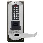 SimplexE5710E-Plex Electronic Pushbutton/PROX Lock w/ Winston Lever for Exit Trim Key Override 3