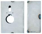KeedexK_BXSIM_200_ALWeldable Aluminum Gate Box 4 in. x 5-1/2 in. x 1-3/4 in. Compatible with Kab